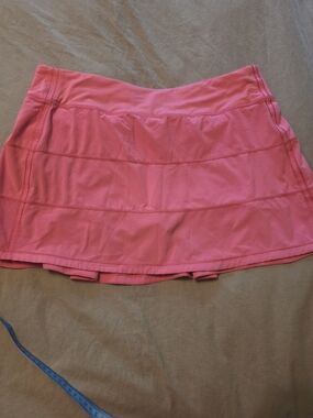 lululemon Pace Rival Pink Skirt 10
